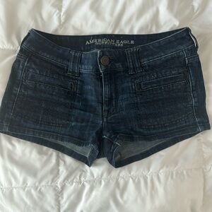 American Eagle Jean Short Shorts Stretch Denim